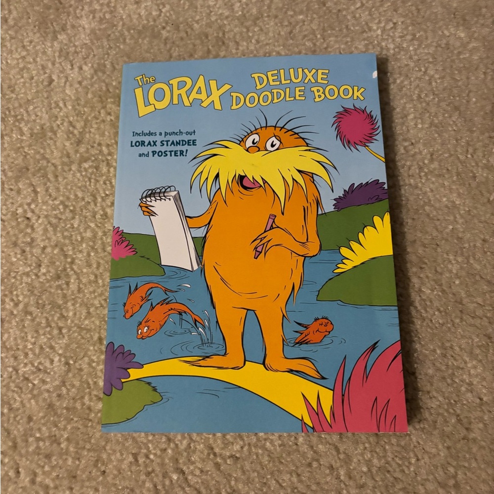 The Lorax Deluxe Doodle Book